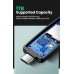 Кардридер - считыватель карт памяти Ugreen CM304 USB + Type-C  для microSD  + SD 3.0 (80191)