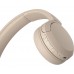 Наушники беспроводные накладные Sony WH-CH520 бежевые (WHCH520C.CE7)