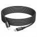Кабель HOCO x91 усиленный  3 метра Type-C - iPhone (Lightning) черный