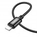 Кабель HOCO x91 усиленный  3 метра Type-C - iPhone (Lightning) черный