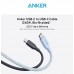 Кабель 3 метра Anker 240W Type-C to Type-C 3m (A80E7031) синий