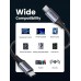 Кабель Ugreen US535 Type-C - Type-C 240W PD 3.1 1 метр черный