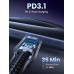 Кабель Ugreen US535 Type-C - Type-C 240W PD 3.1 1 метр черный