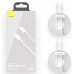 Кабели комплект 2 штуки - Baseus Usb - Type-C - Simple Wisdom набор TZCATLZJ-02