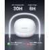 Наушники беспроводные UGREEN HiTune H6 Pro Hybrid ANC Earbuds (35873) белые