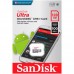 Карта памяти SanDisk 128GB microSDXC UHS-I Ultra A1 + SD (SDSQUA4-128G-GN6MN)