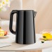 Электрочайник HOCO HE11 electric kettle нержавеющая сталь черный