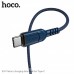Кабель плетеный HOCO X59 Victory charging data cable USb - Type-C 1m синий