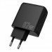 Зарядное устройство Proove Shot GaN 67W (2 Type-C + 1 USB) черное (WCSG67120001)