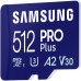 Карта памяти Samsung 512 GB microSDXC UHS-I U3 V30 A2 PRO Plus 2023 (MB-MD512SA)