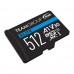 Карта памяти Team Elite microSDXC 512 GB (U3) V30 A1 + SD-адаптер TEAUSDX512GIV30A103