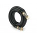 Кабель Veggieg HX-8 HDMI - HDMI 2.0 8 метров усиленная оплетка поддержка 4К