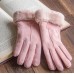 Перчатки женский теплые Fashion Gloves розовые