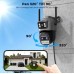 Уличная камера видеонаблюдения Besder A22YQ 15MP Wifi PTZ DC12V 2A A22YQ-10MP-EU
