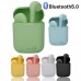 Беспроводные наушники GIOIO Mini-2 (i7mini) bluetooth зеленые