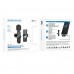 Беспроводная микрофонная система BOROFONE BFK12 Trophy lavalier (iPhone / Type-C)