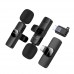 Беспроводная микрофонная система BOROFONE BFK15 Dual-mic lavalier wireless digital microphone