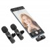 Беспроводная микрофонная система BOROFONE BFK15 Dual-mic lavalier wireless digital microphone
