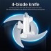 Электрический измельчитель HOCO HA05A Kitchen electric meat grinder чаша 2 литра