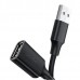 Кабель удлинитель USB AF - USB AM 1.5 метра юсб мама - папа Ugreen 10315