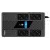Ибп на 8 розеток NJOY Token 800 (UPCSBLS680TTOAZ01B) с дисплеем и USB