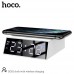 Настольные часы будильник + беспроводное зарядное HOCO DCK01