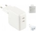 Зарядное устройство - блок адаптер Foxconn Dual Type‑C PD 25W + 25W Total 50W
