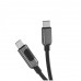 Кабель с экраном XO NB-Q203B Digital display data type-c cable 60W черный
