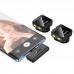 Микрофон беспроводной петличный HOCO L17 Dual-mic magnetic lavalier (Lightning + Type-C)
