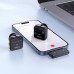 Микрофон беспроводной петличный HOCO L17 Dual-mic magnetic lavalier (Lightning + Type-C)