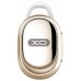 Беспроводная моно гарнитура XO B18 Bluetooth mini золотистая