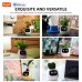 Интерактивный умный горшок для растений Ivy Smart Planter Tuya AI желтый