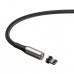 Кабель с отделяемым коннектором Lightning Baseus Zinc Magnetic Cable USB For iP 2A 1m