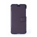 Чехол-книжка Alcatel 4024D черная, коричневая
