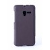 Чехол-книжка Alcatel 4024D черная, коричневая