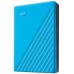 Жесткий диск WD My Passport 4 TB (WDBPKJ0040BBL-WESN) синий
