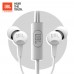 Наушники проводные JBL C100SI белые гарнитура с микрофоном