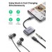 Преобразователь адаптер UGREEN CM231 USB-C to 3.5mm Audio Adapter with PD (UGR-60164)