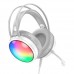 Наушники проводные - игровая гарнитура BOROFONE Bo108 Flame GAMING with mic  белая