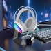 Наушники проводные - игровая гарнитура BOROFONE Bo108 Flame GAMING with mic  белая