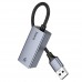 Интернет адаптер Hoco UA37 1000 Mbps (USB to RJ45) сетевая карта внешняя