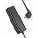 Зарядное - удлинитель - фильтр Hoco NS10 Wisdom 2-position PD67W (1*USB-A 3C  2Socket) 2 метра черный