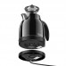 Чайник электрический Hoco HE10 retro electric kettle 1.7л 1850 Вт нержавеющая сталь черный