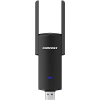 Wi-Fi - USB адаптер COMFAST 2 диапазона 2.4 + 5 ГГц 1300 Мбит/с