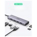Мультипортовый адаптер - хаб UGREEN 6-in-1 USB-C Hub Premium (60383)
