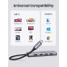 Мультипортовый адаптер - хаб UGREEN 6-in-1 USB-C Hub Premium (60383)