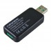 USB-тестер KEWEISI KWS-MX18L (измеритель тока напряжение для кабелей блоков батарей)