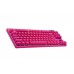Игровая клавиатура Logitech G Pro X TKL Lightspeed Tactile Magenta (920-012159)