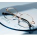 Компьютерные очки Mijia Anti-Blue Titanium Glasses (HMJ06LM) золотистые
