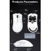 Мышь беспроводная ATTACK SHARK R1 Wireless Gaming Mouse R1-3311W на аккумуляторе белая